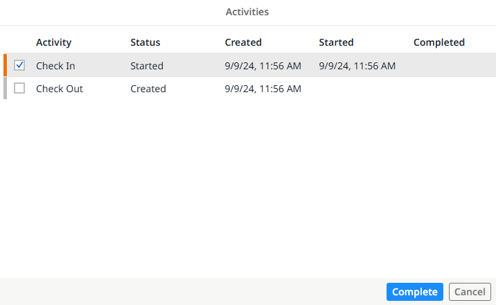 New pop-up to optimise manual retrieval from the yardlist