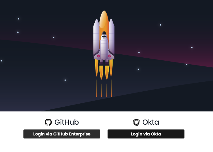 Optional Okta Login