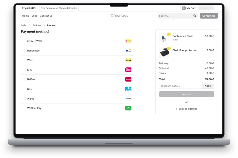 Odoo Checkout