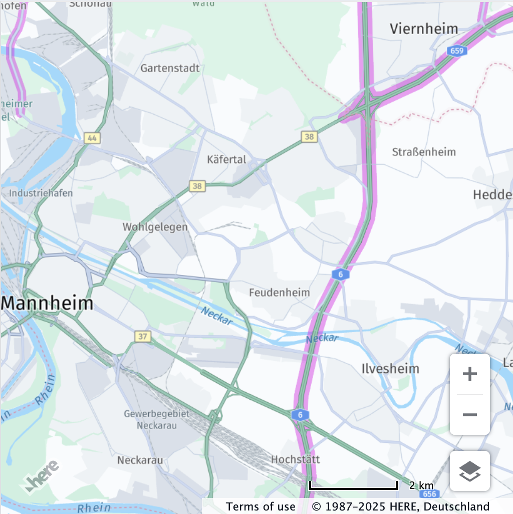 After applying the vehicle profile.