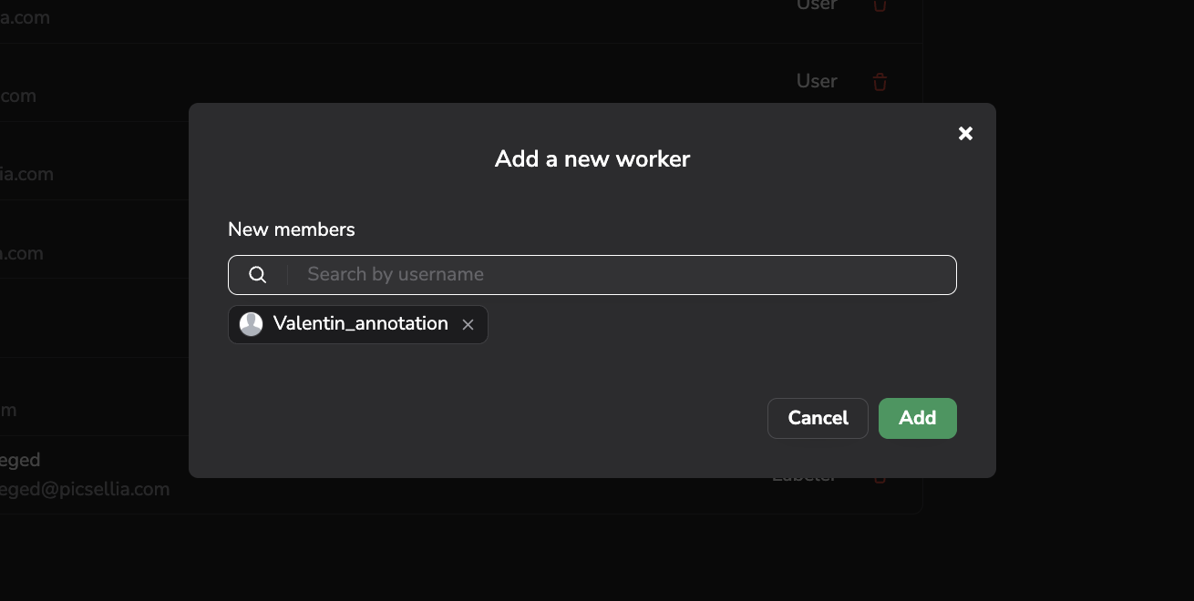 Add a Worker
