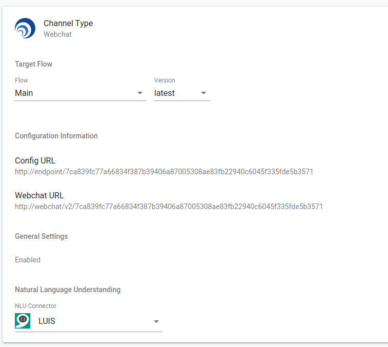 Using the LUIS NLU Connector in an Endpoint