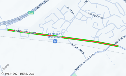 Line geometry in the HERE Map Image API