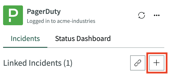 Create a PagerDuty incident