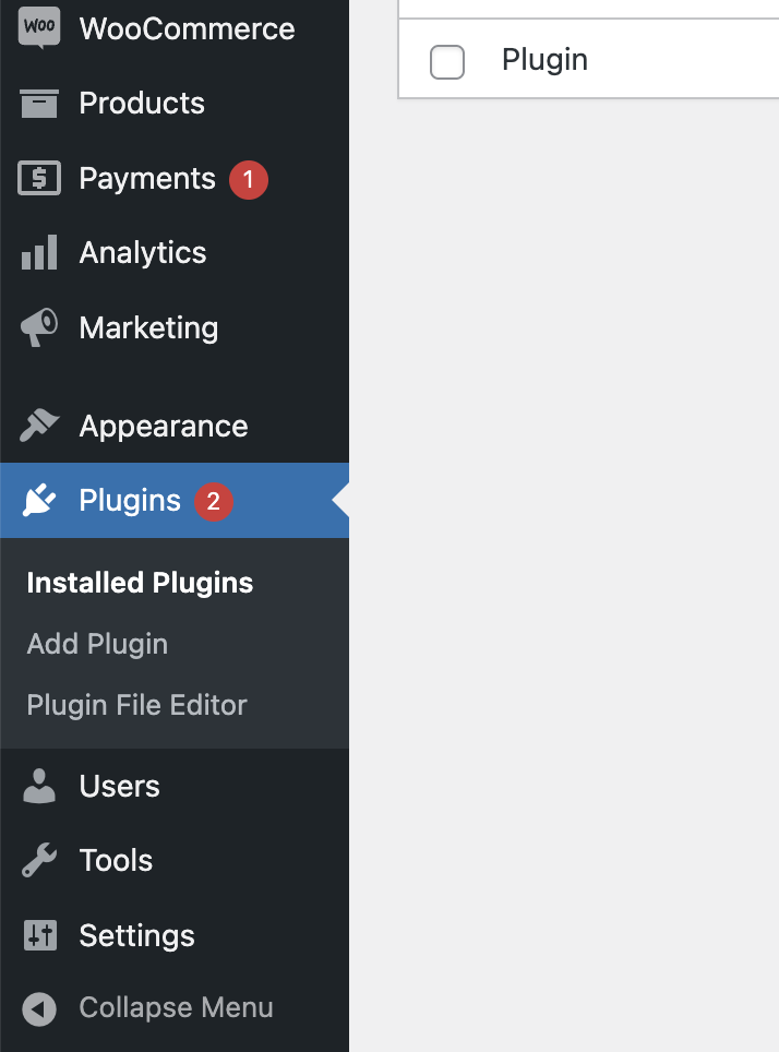 addnew.png Add new plugin on WooCommerce backend
