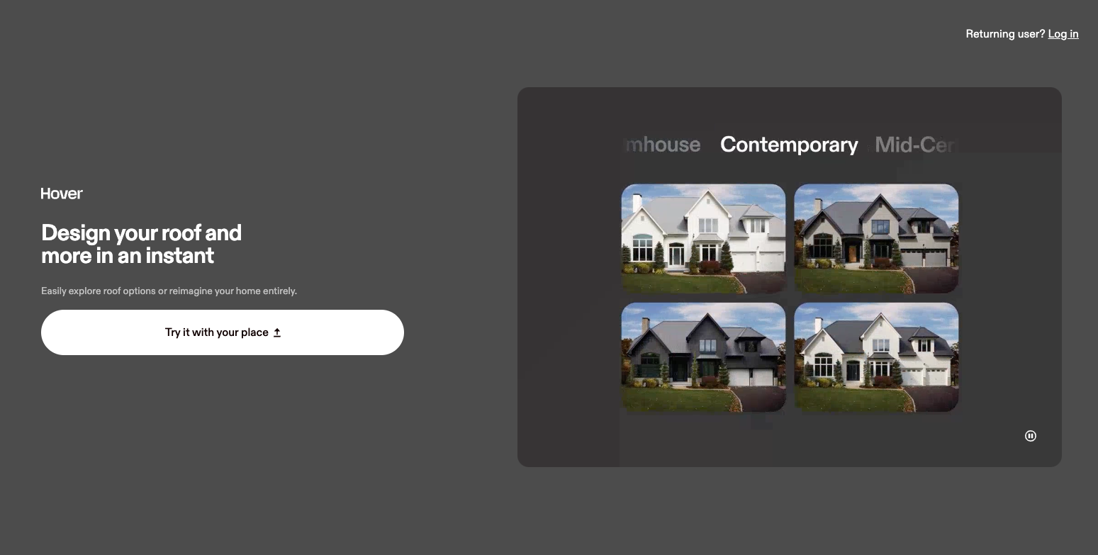 Hover's Instant Design Tool