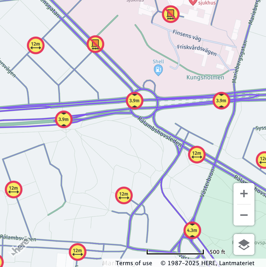 Before applying the vehicle profile