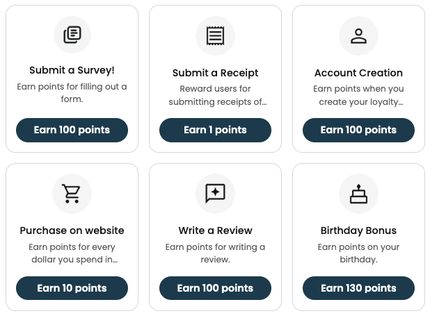 Receipt scanning module for rewards 