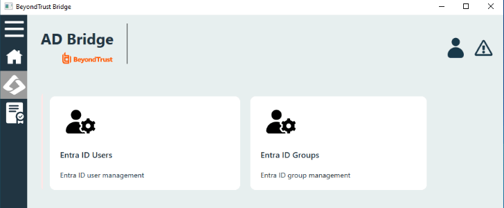Manage Microsoft Entra ID users and groups in AD Bridge