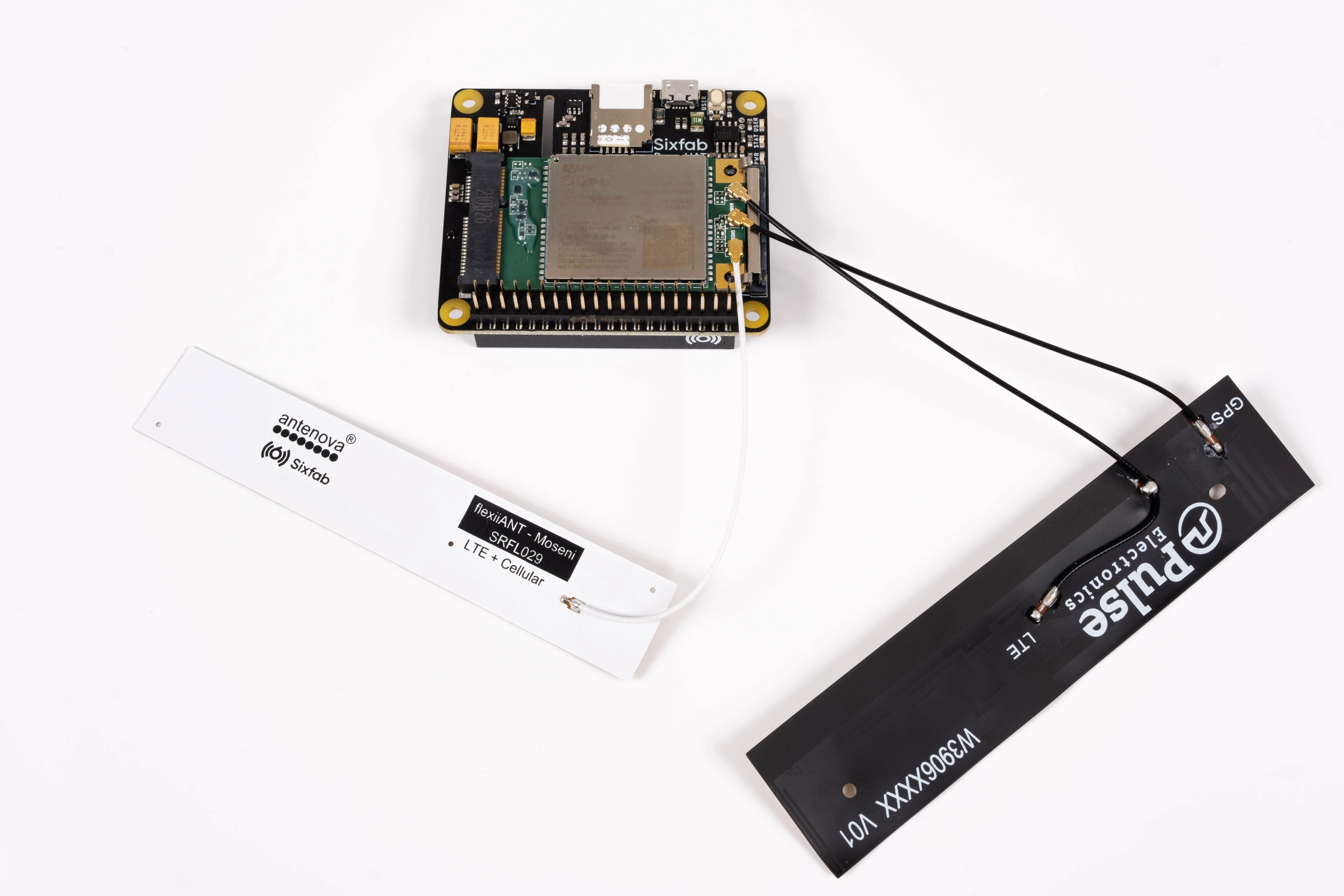 Sixfab Raspberry Pi 4G/LTE Cellular Modem Kit