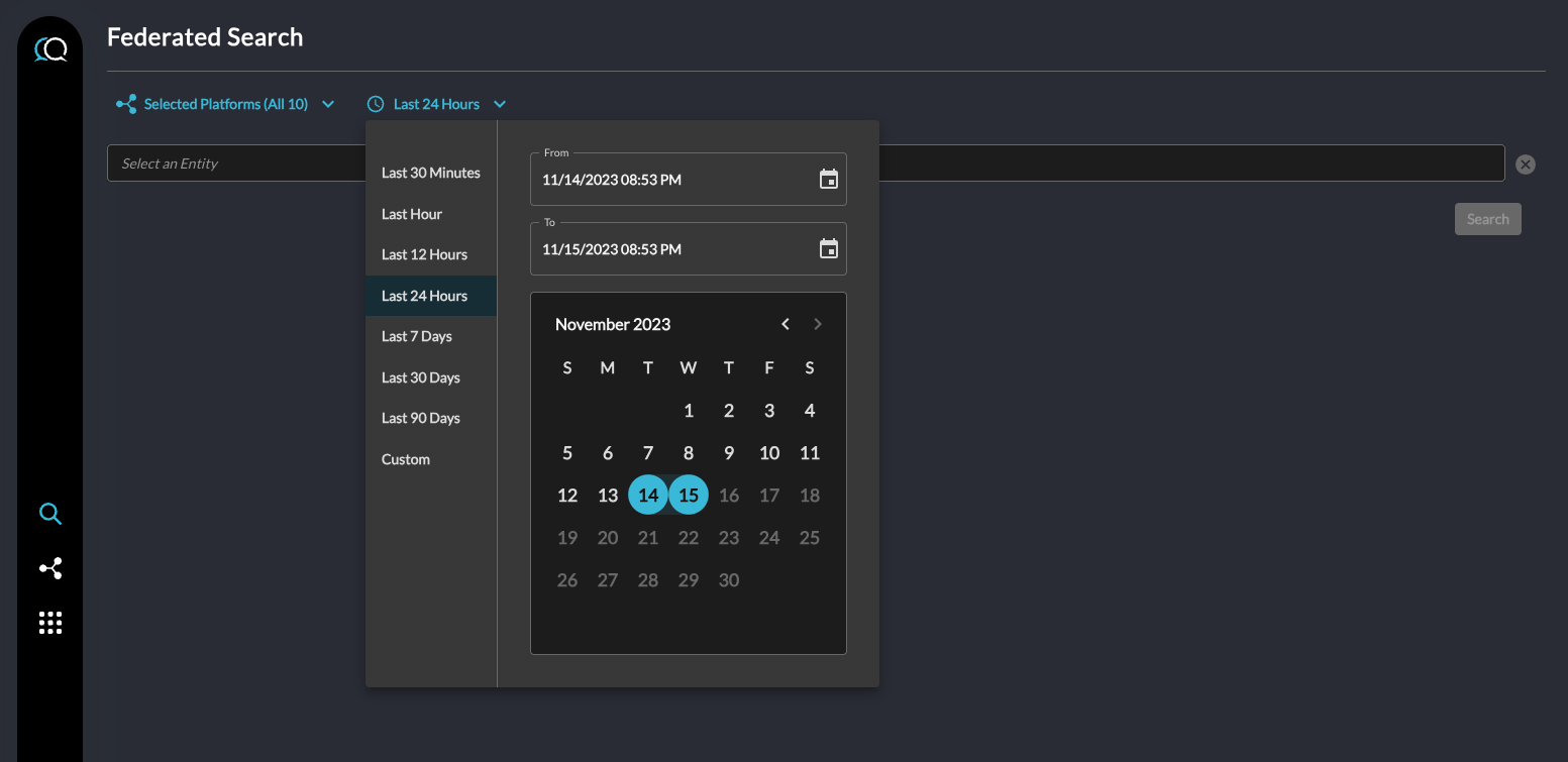 Date Time in Query Builder (Click to enlarge)