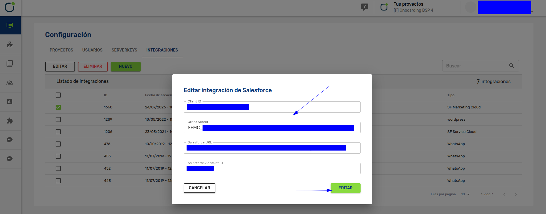 integration indigitall 3