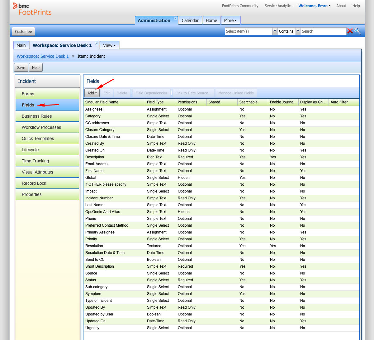 Bmc Footprints V12 Integration