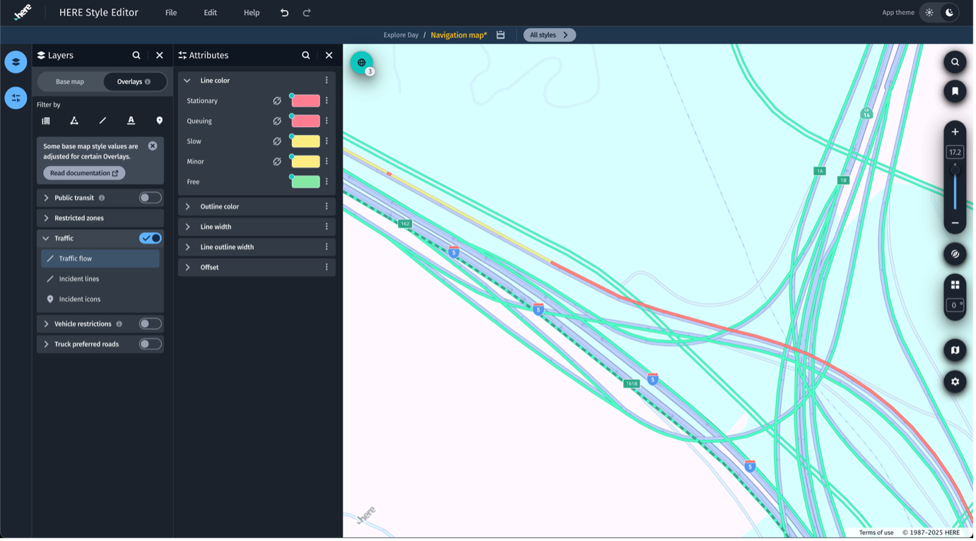 Styling using Overlays