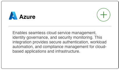 Azure Integration Selection