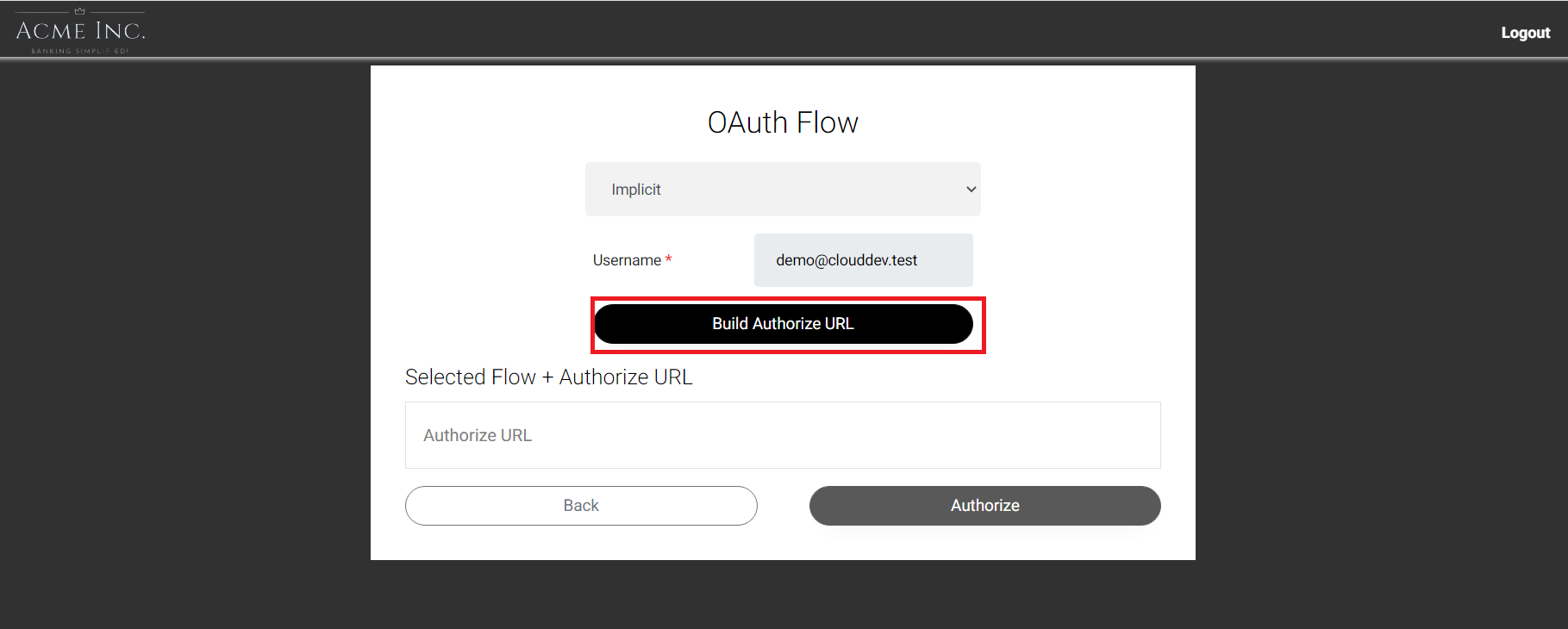 Implicit flow for OAuth - User Interactive protocol