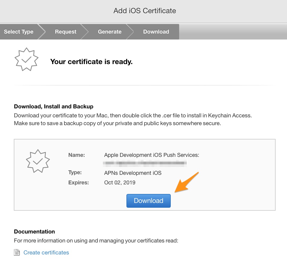 stack developer certificates