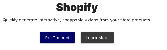 Shopify Connected