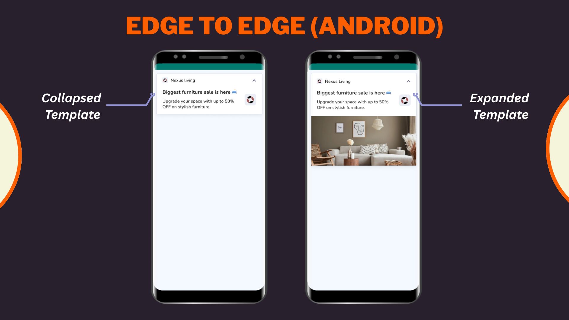 Edge to Edge Android Template