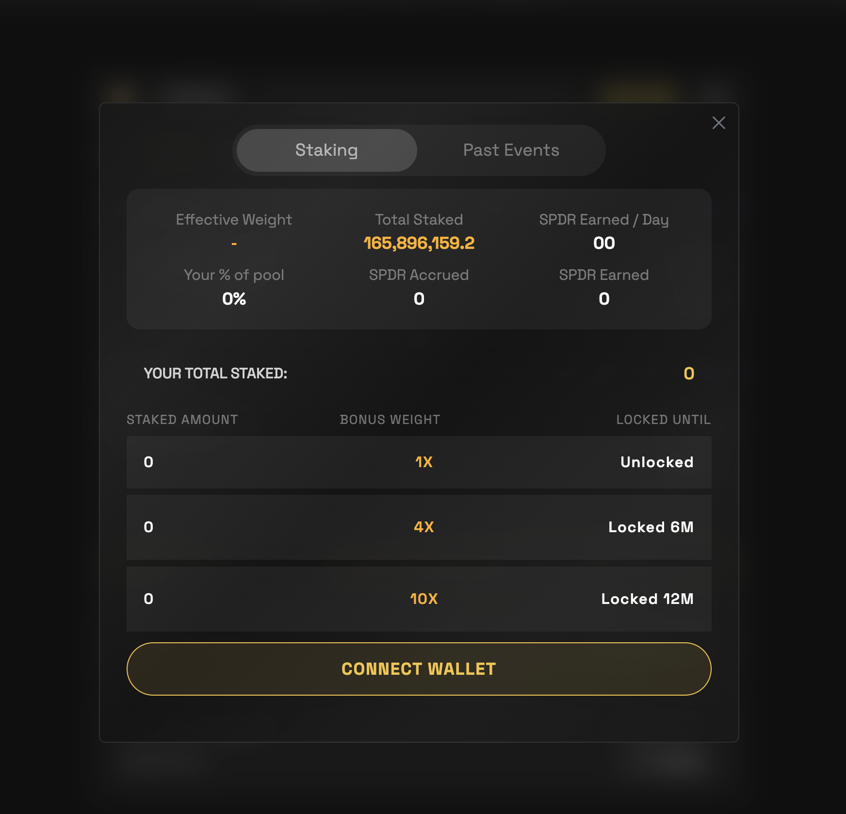 Showcase image of https://app.carbium.io stake $SPDR windows