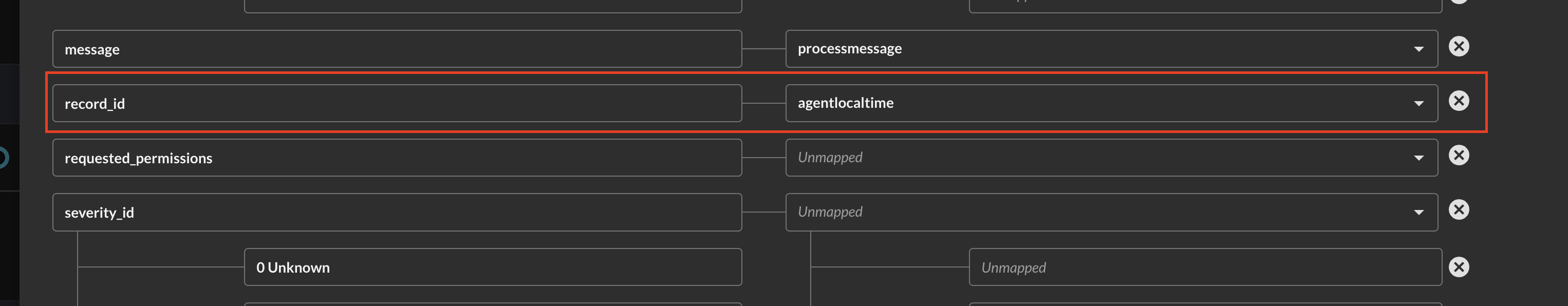 FIG. 9 - Mapping `record_id`