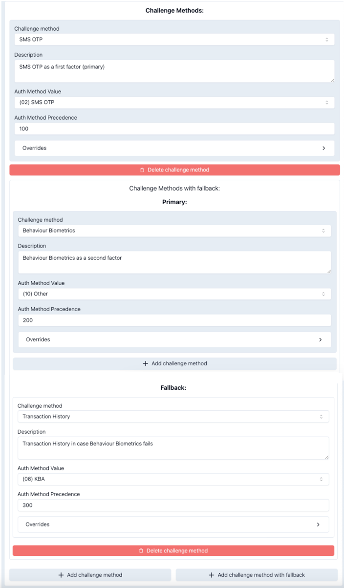 Fallback from Secondary