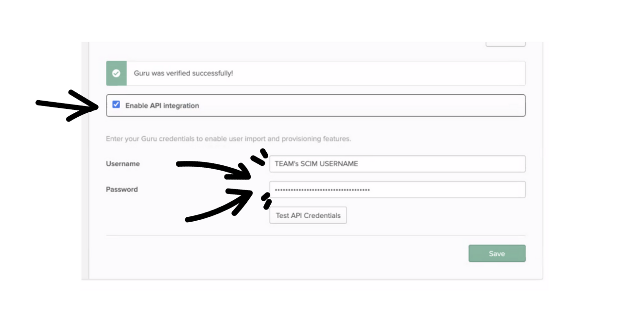 Setting up Okta Push Groups filling in username/password