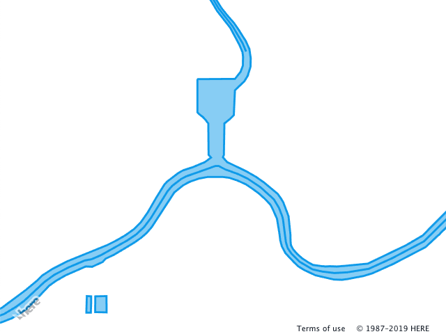 The map after using two logical layers