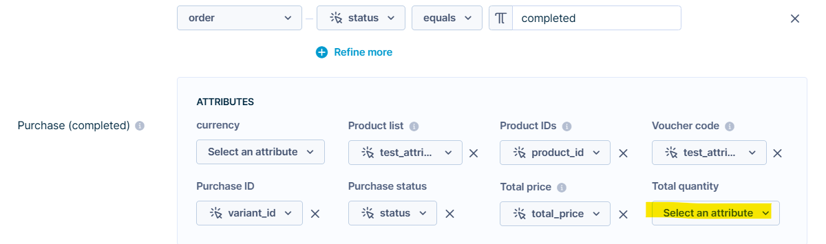 `property_name` data mapping example