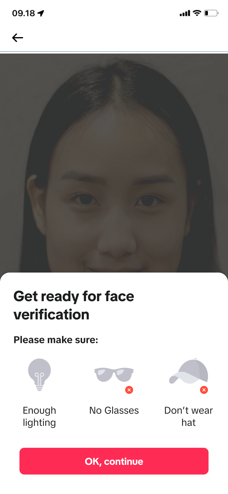 H5 Landing Page Screen
