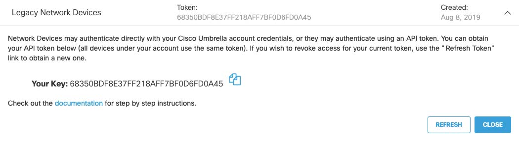 cisco umbrella documentation