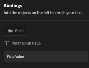 Select Field Value; i.e. the on change value