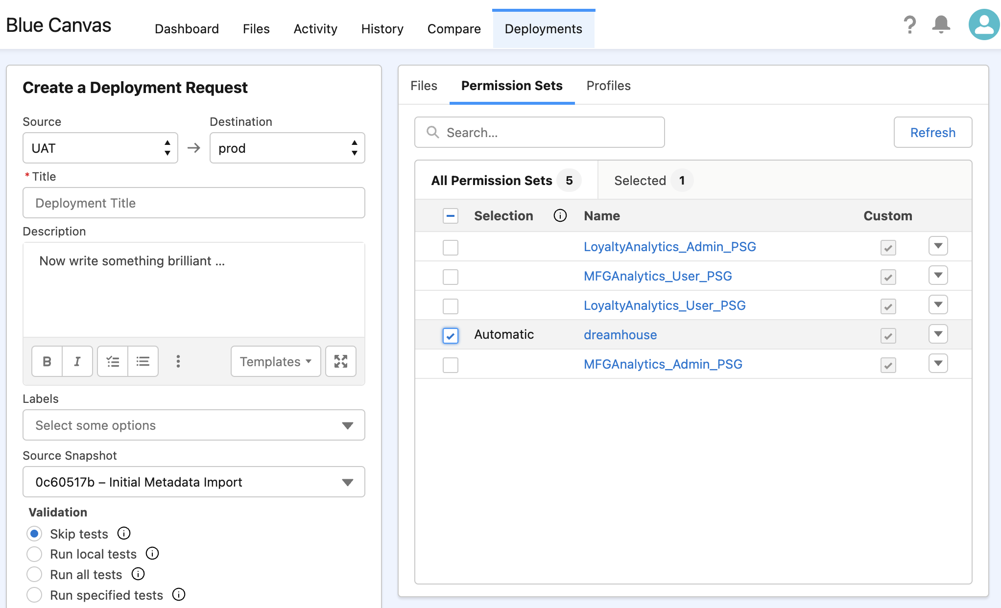 Deploying Salesforce Profiles & Permission Sets