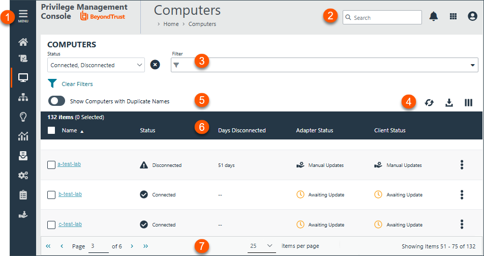 Endpoint Privilege Management for Windows and Mac Computers page