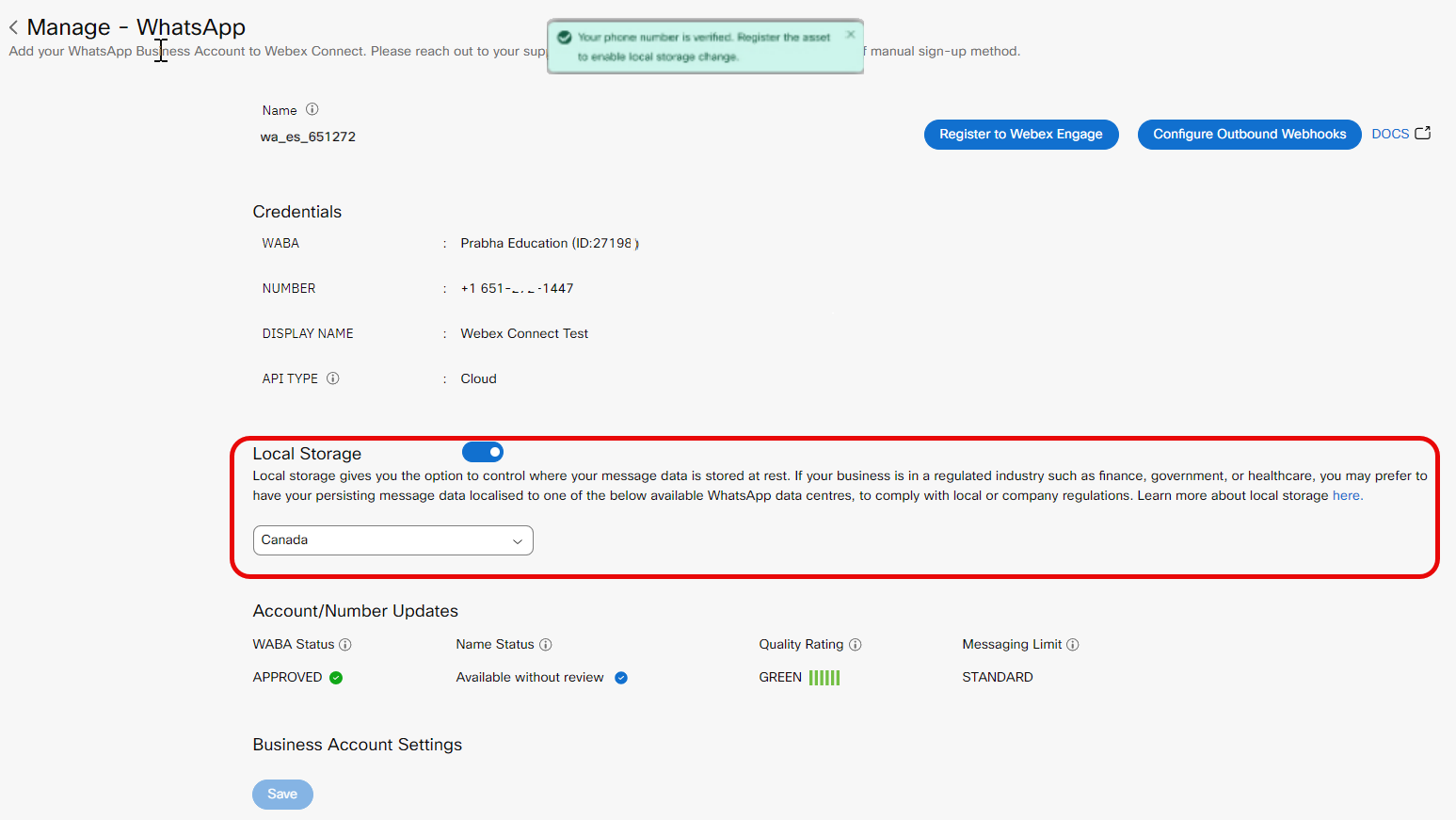 Localization using Manual Sign-up