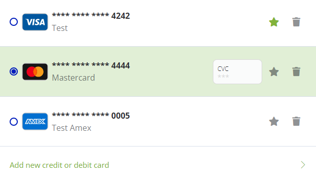Image 1. Cards as a Payment Method