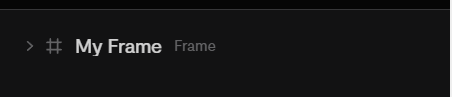 A frame labeled "My Frame"