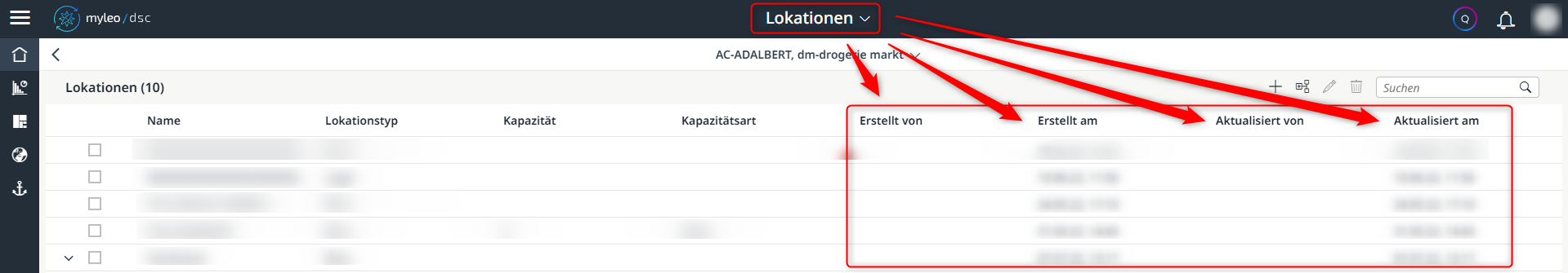 Neue Spalten innerhalb der Worklist