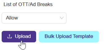 **Upload the IDs template**