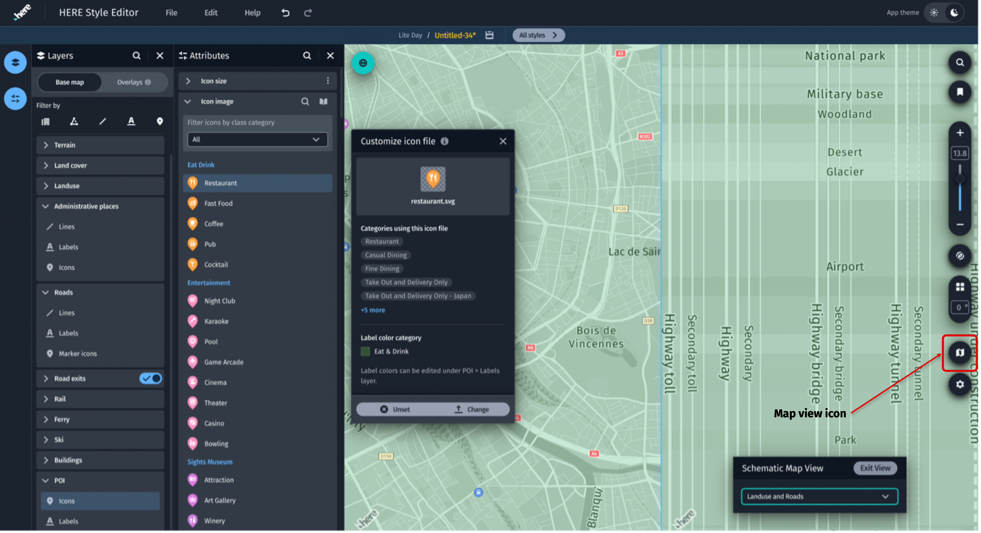 Check for unstyled features