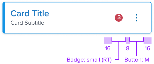 notification badges card example