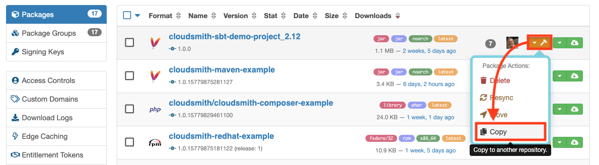 copy-button-package-list.png copy package buttons on repository packages list