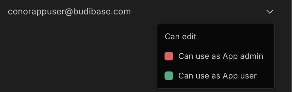 Remove user option