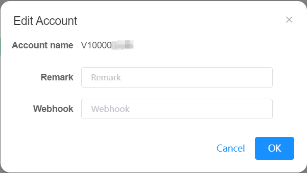 set webhook by yourself