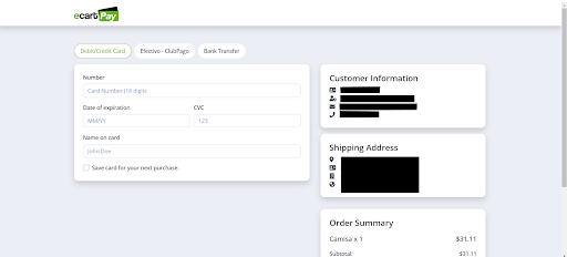 Image 16. Ecart Pay Checkout