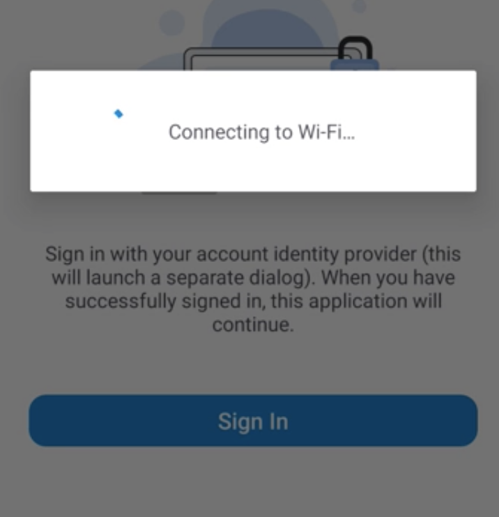 Connecting to WiFi