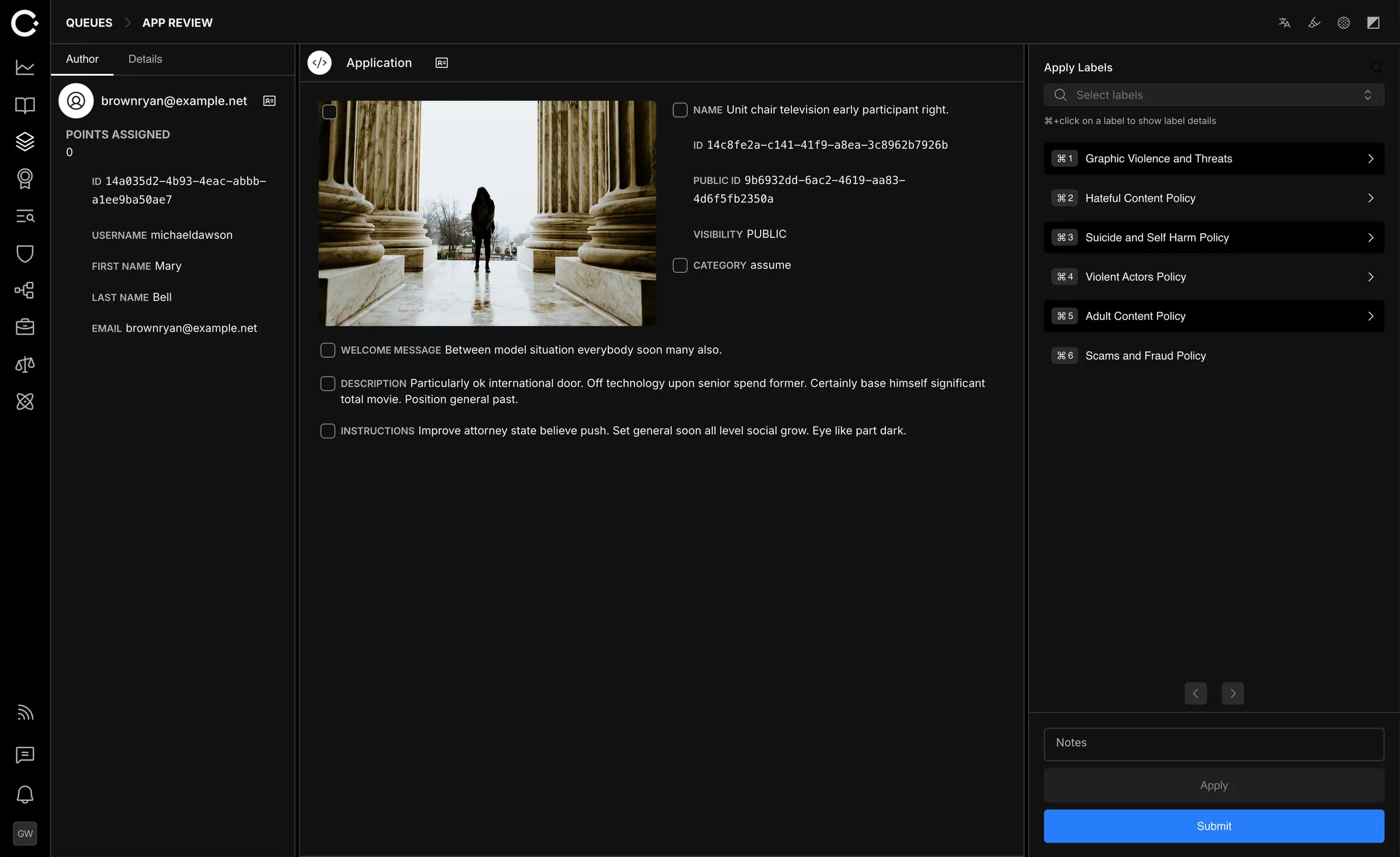 Dark mode theme selection