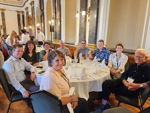 The global SPARC DRC celebrated a rare chance to spend time together in person at the Birmingham Council House, an impressive backdrop for the ISAN closing reception.