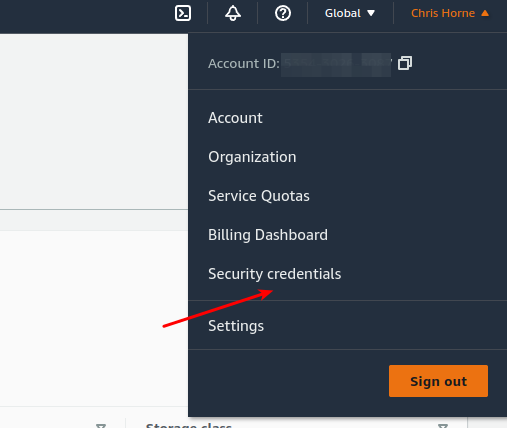 Amazon Security Credentials