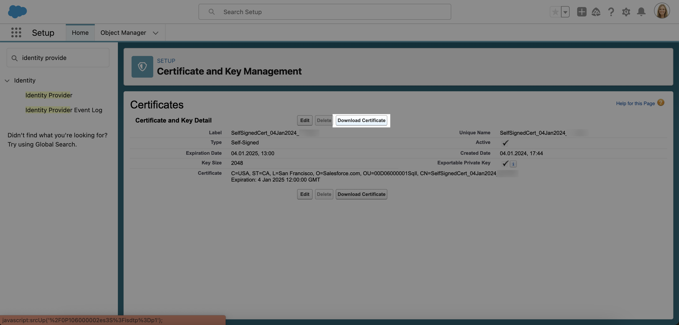 Configuring SAML for flair